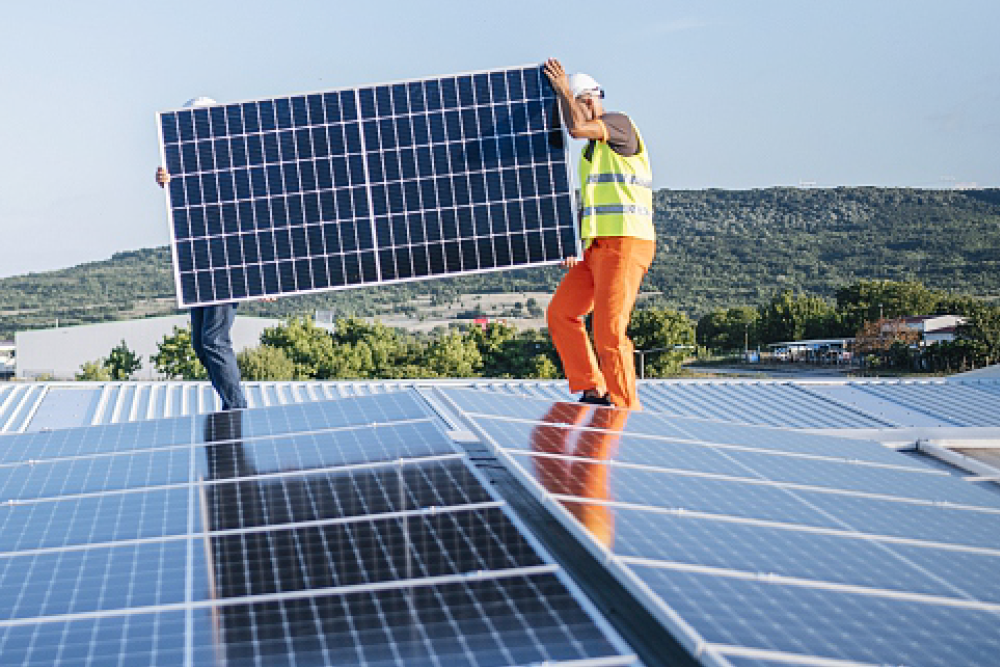 Système solaire raccordé au réseau 